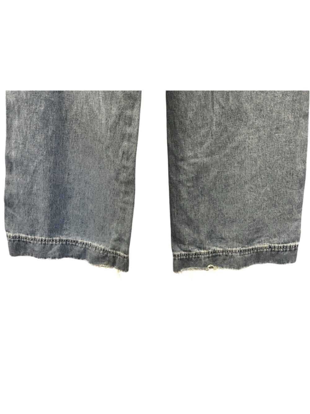 A. LAB Ether Stars Blue Ultra Loose 90's Inspired Embroidered Stars Jeans Size 4 - Picture 12 of 13